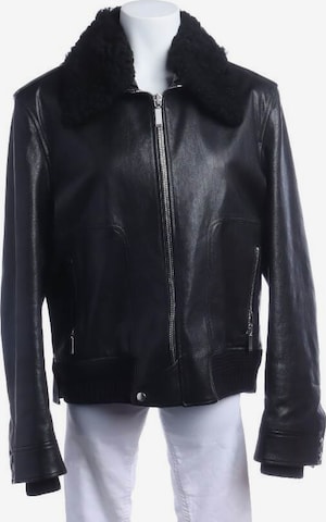 Saint Laurent Jacket & Coat in XL in Black: front