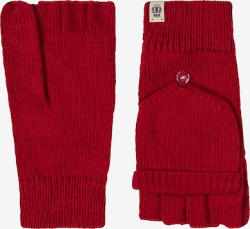 Mezzoguanti di Roeckl in rosso: frontale