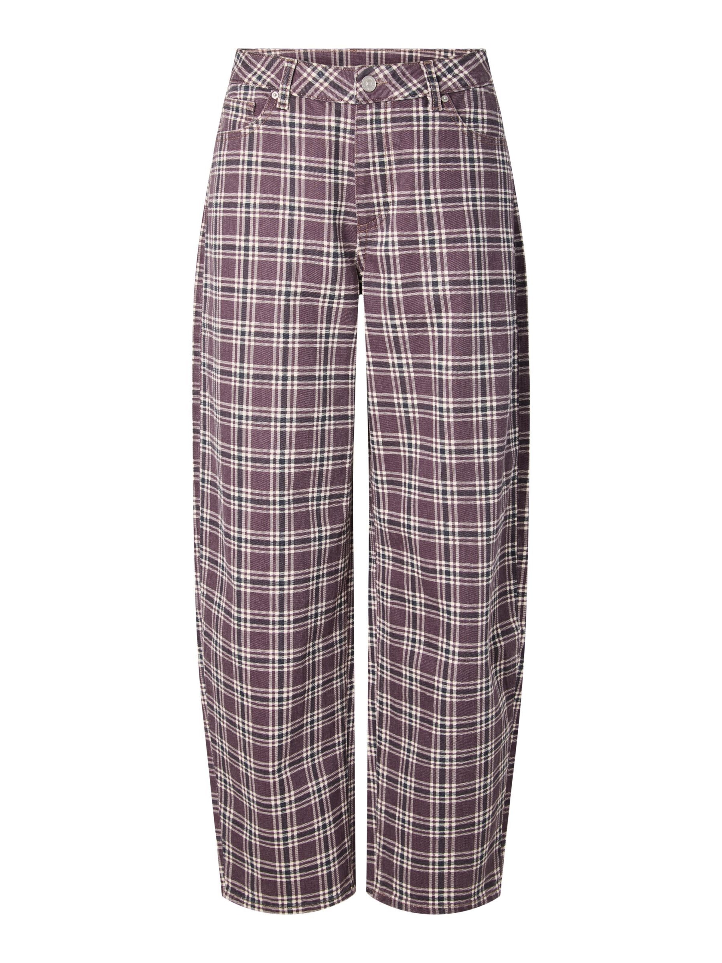 PIECES Jeans 'GRACE' in 29/32 in mischfarben / purpur, Produktansicht