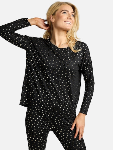 Liberte Essentiel Shirt ' ALMA-LS ' in Zwart