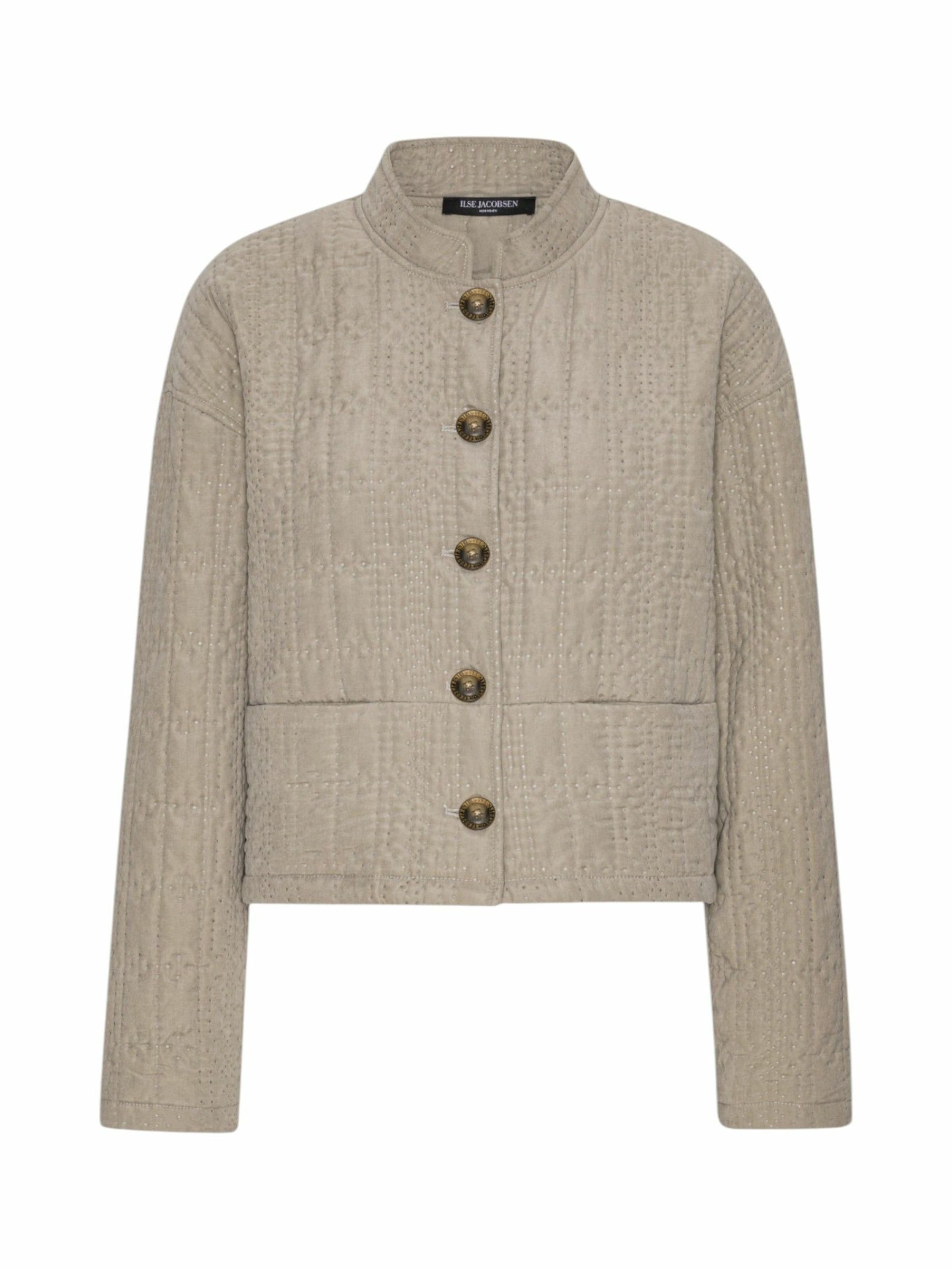 ILSE JACOBSEN Steppjacke 'QUILTTO01' in Beige: Vorderseite