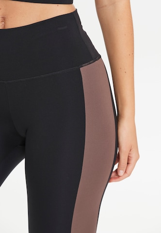 Athlecia Slimfit Sportbroek 'Comaya' in Zwart