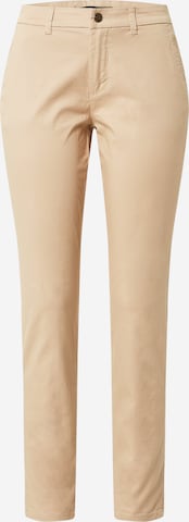 ONLY - Slimfit Pantalón chino 'ONLPARIS' en beige: frente