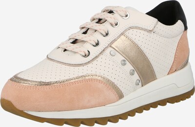 Sneaker bassa 'TABELYA ' GEOX di colore oro / rosa antico / bianco naturale, Visualizzazione prodotti