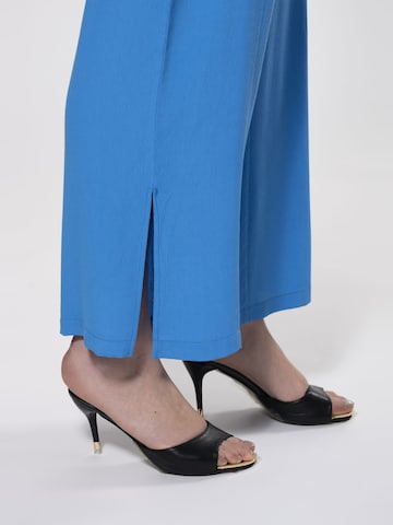 Wide leg Pantaloni di Influencer in blu