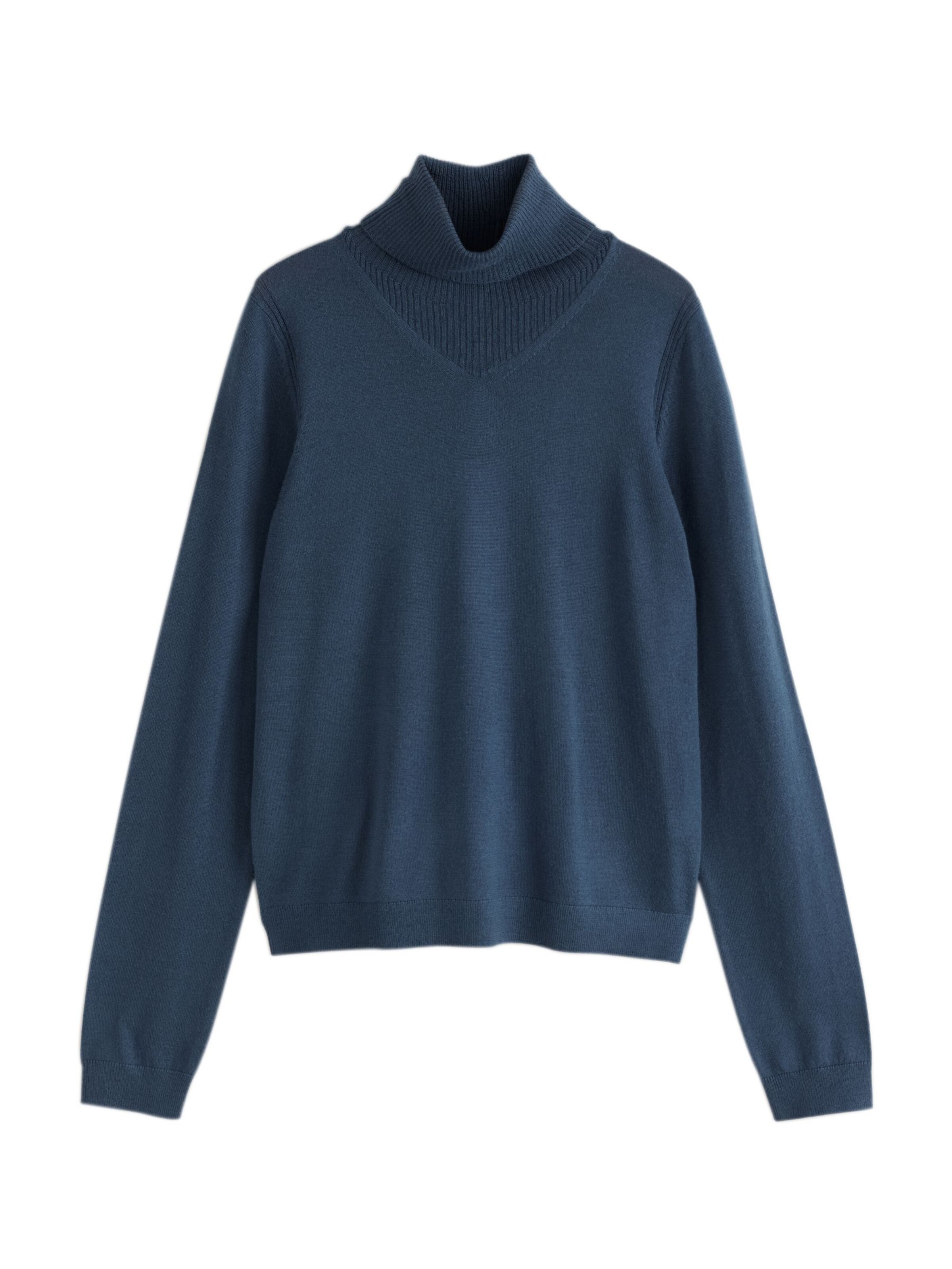 Next Pullover 'N-Premium' in Blau: Vorderseite