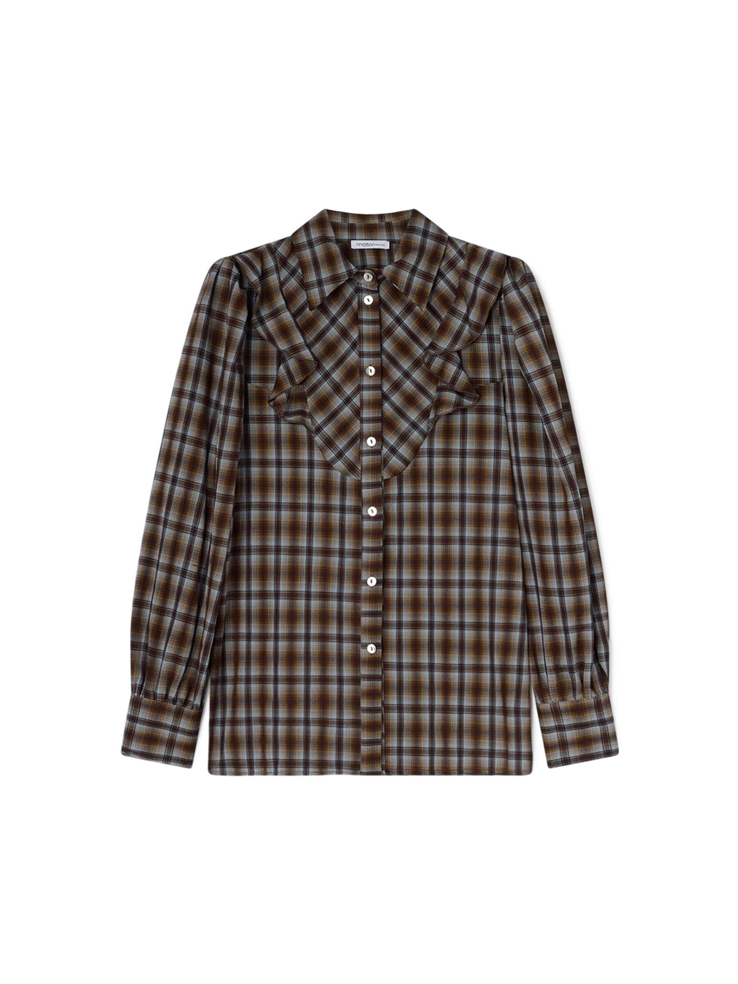 MOTIVI - Blusa en marrón: frente