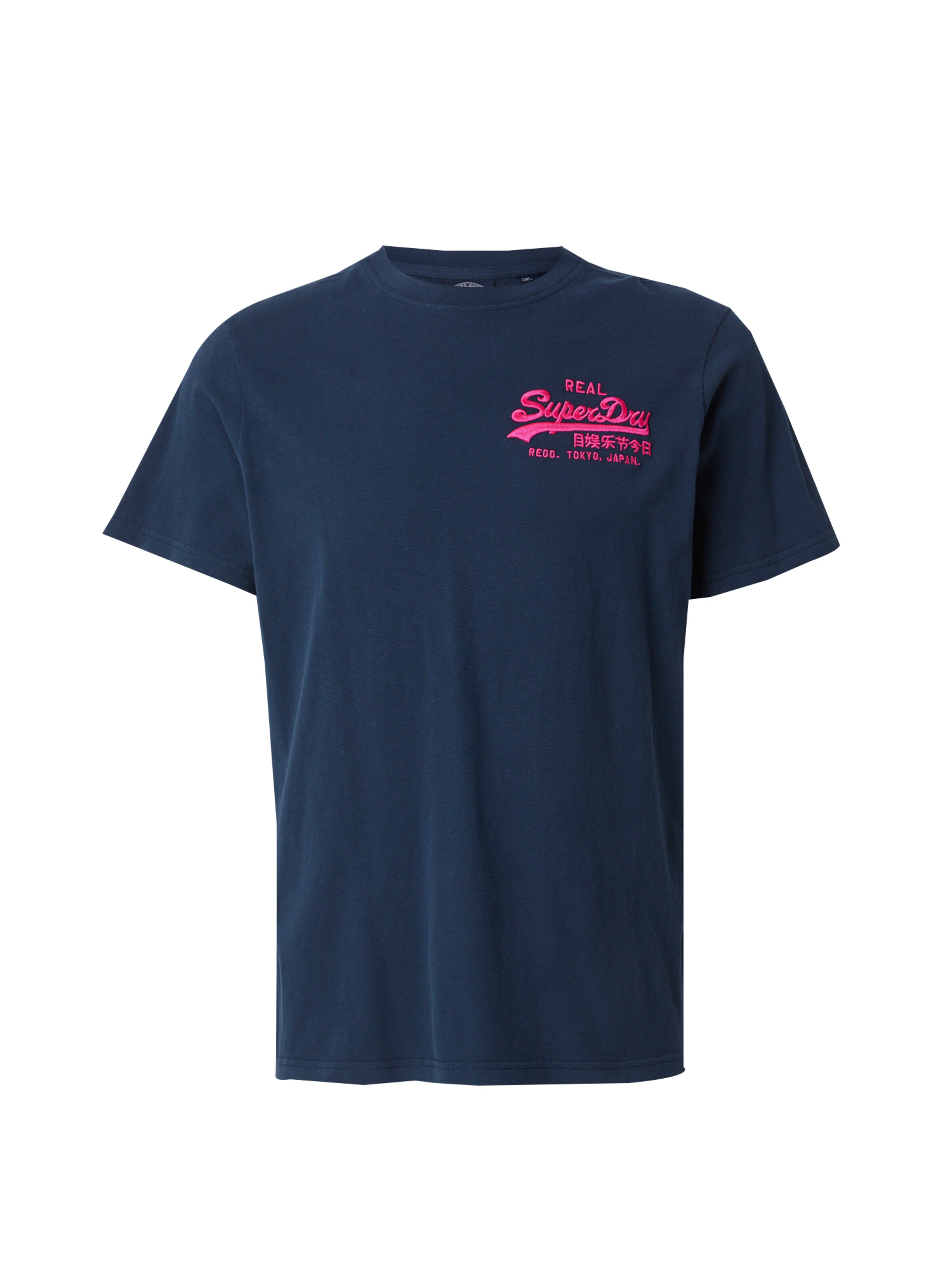 Superdry Shirt in Blauw: voorkant