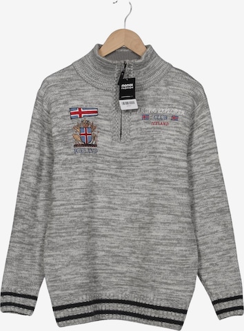 Icewear Pullover M in Grau: Vorderseite