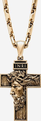 REYTELPrivjesak 'FACE OF JESUS CHRIST. INRI' - zlatna boja: prednji dio