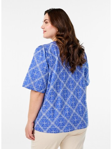 Chemisier 'Mavita' Zizzi en bleu