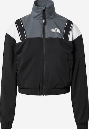 THE NORTH FACE Outdoorjacka i grå / svart / vit, Produktvy