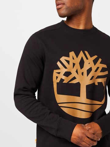 TIMBERLAND Sweatshirt i svart