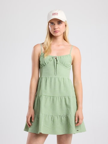 America Today Dress in Green: front