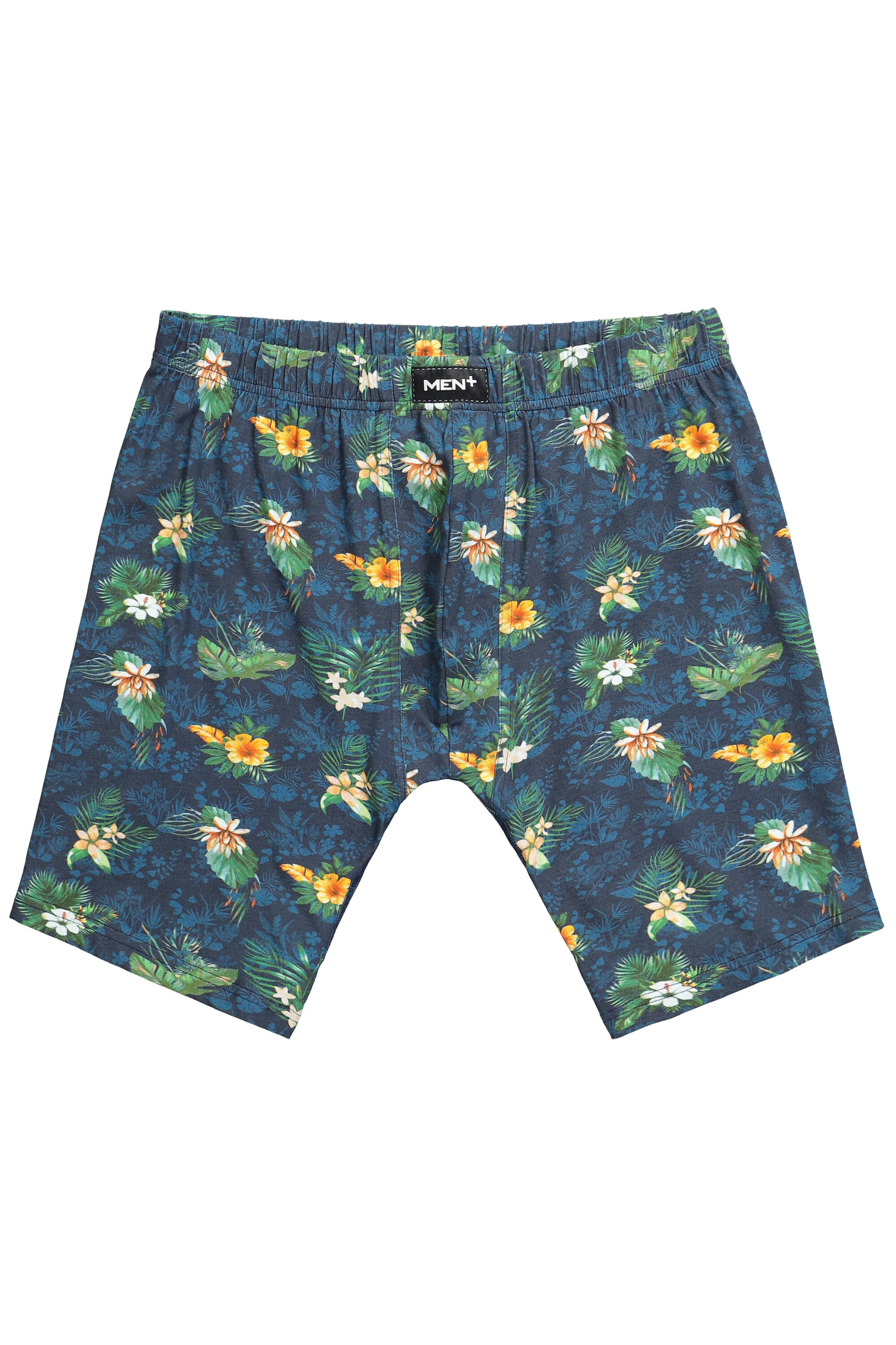 Men Plus Boxershorts in Blauw: voorkant