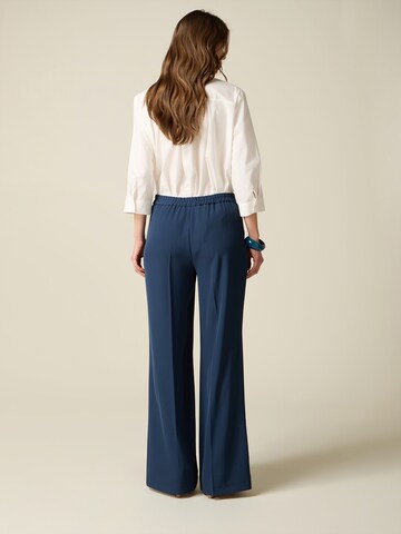 oltre - Acampanado Pantalón en azul