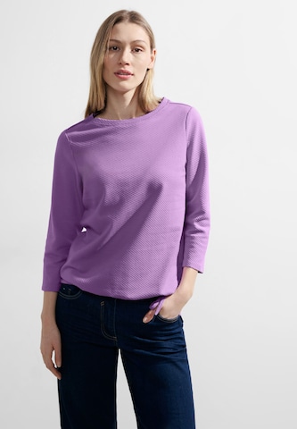 CECIL Shirt in Purple: front