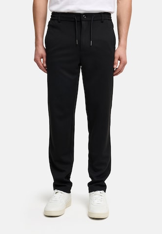 Regular Pantalon chino 'Harngate' Kronstadt en noir : devant