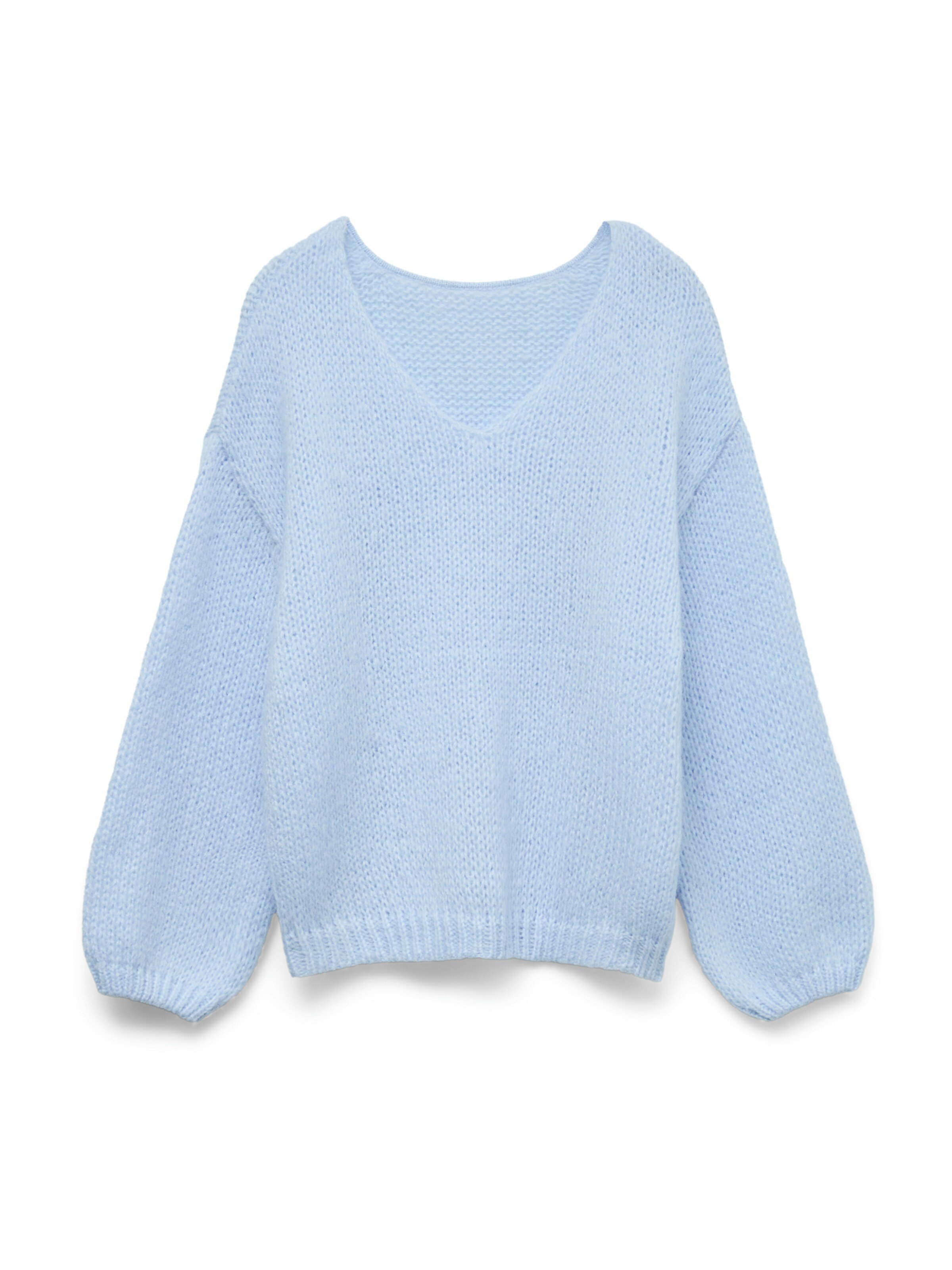 VERO MODA Oversized trui 'VMMaybe' in de kleur Lichtblauw, Productweergave