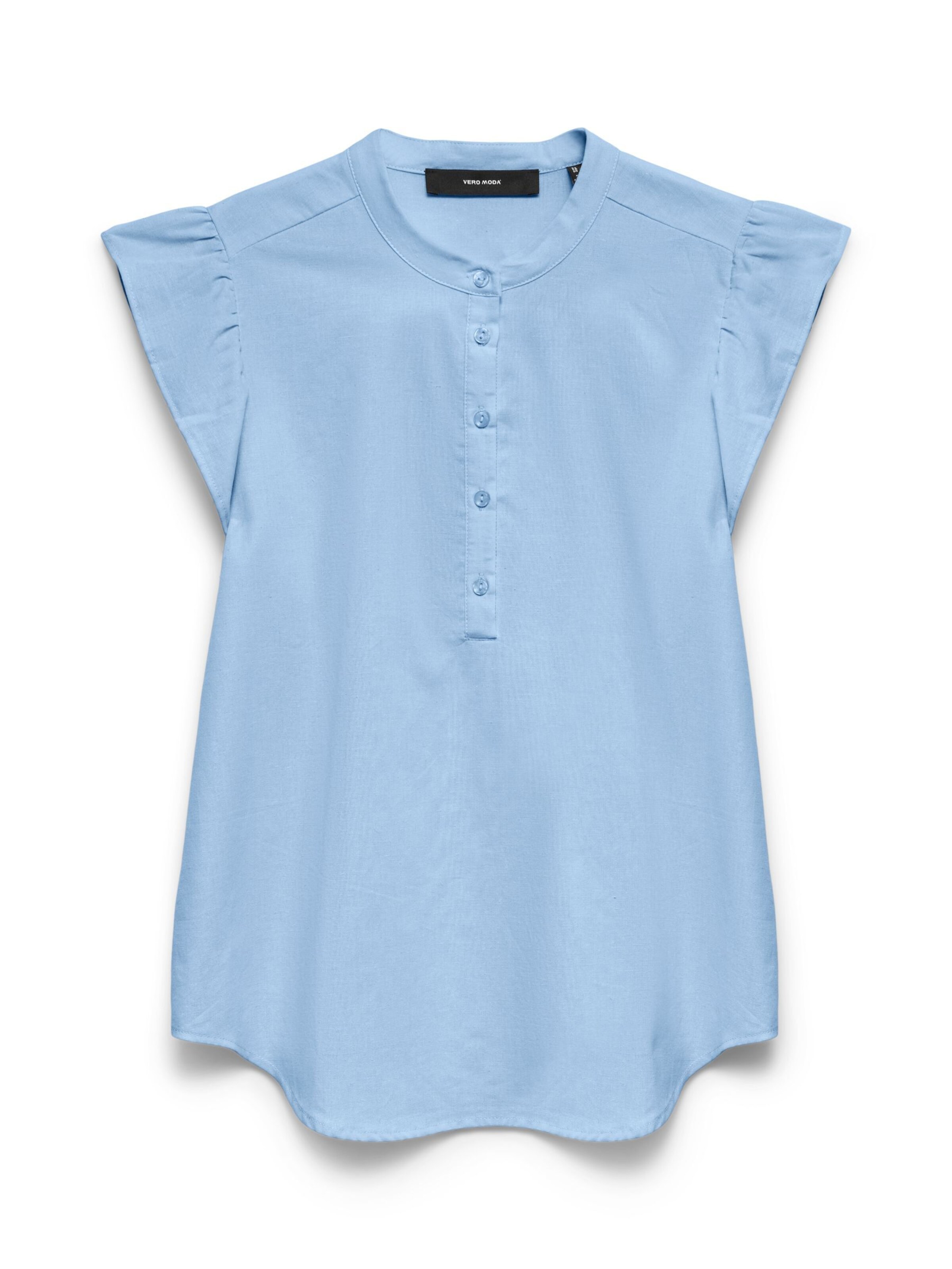 VERO MODA Blouse 'VMSelma' in M in de kleur Blauw, Productweergave