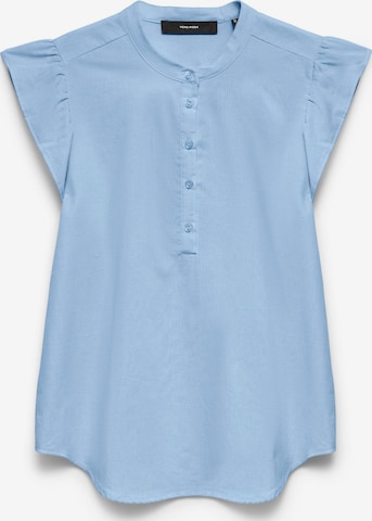 Chemisier 'VMSelma' VERO MODA en bleu : devant