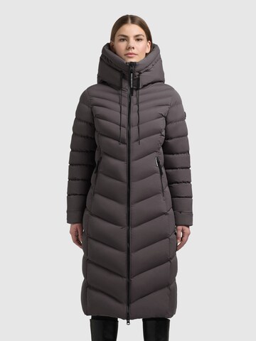 Manteau d’hiver 'Stoane2' khujo en gris : devant