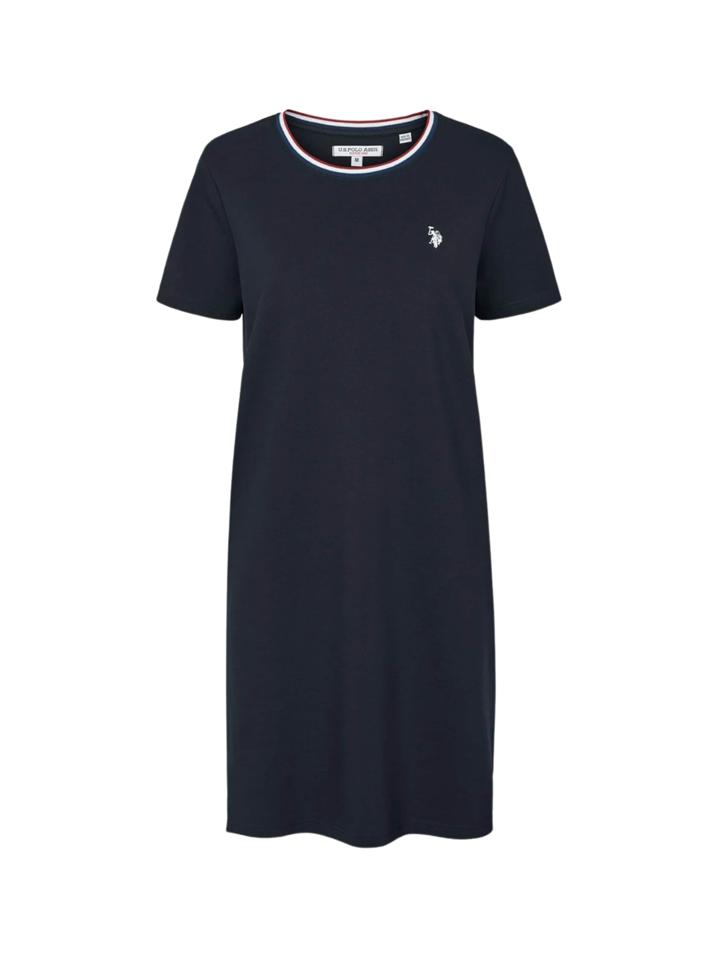 U.S. POLO ASSN. Kleid 'UWEbba' in Blau: Vorderseite