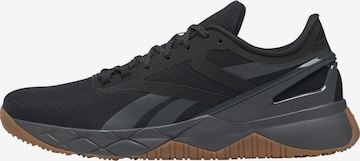 Reebok Athletic Shoes 'NANOFLEX TR' in Black: front