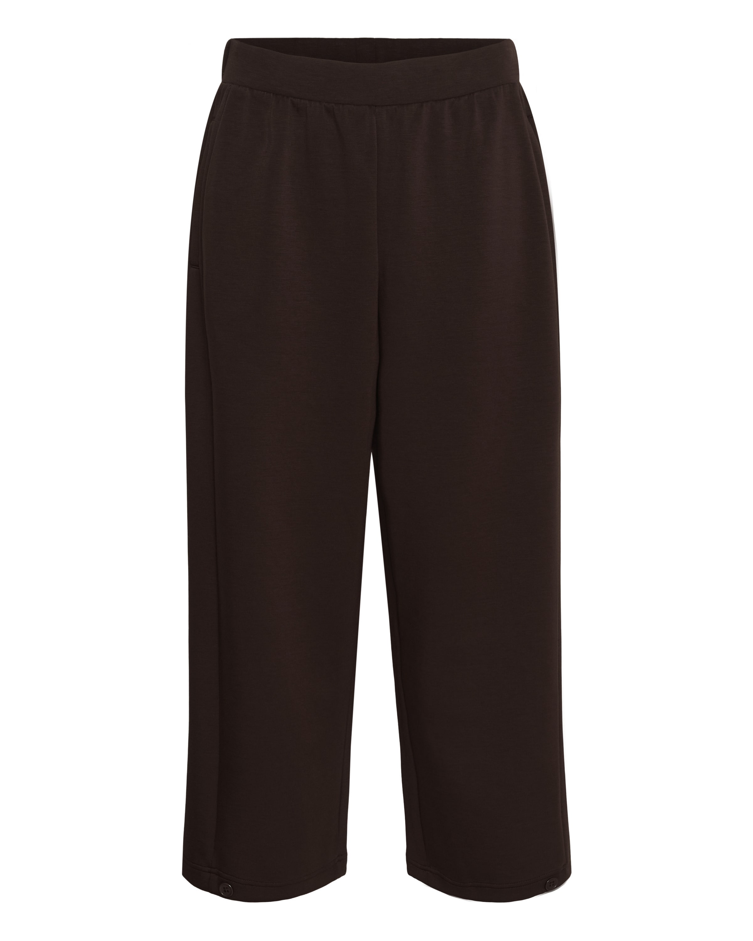 CULTURE - Pierna ancha Pantalón 'CUHilde Chabrina' en marrón: frente