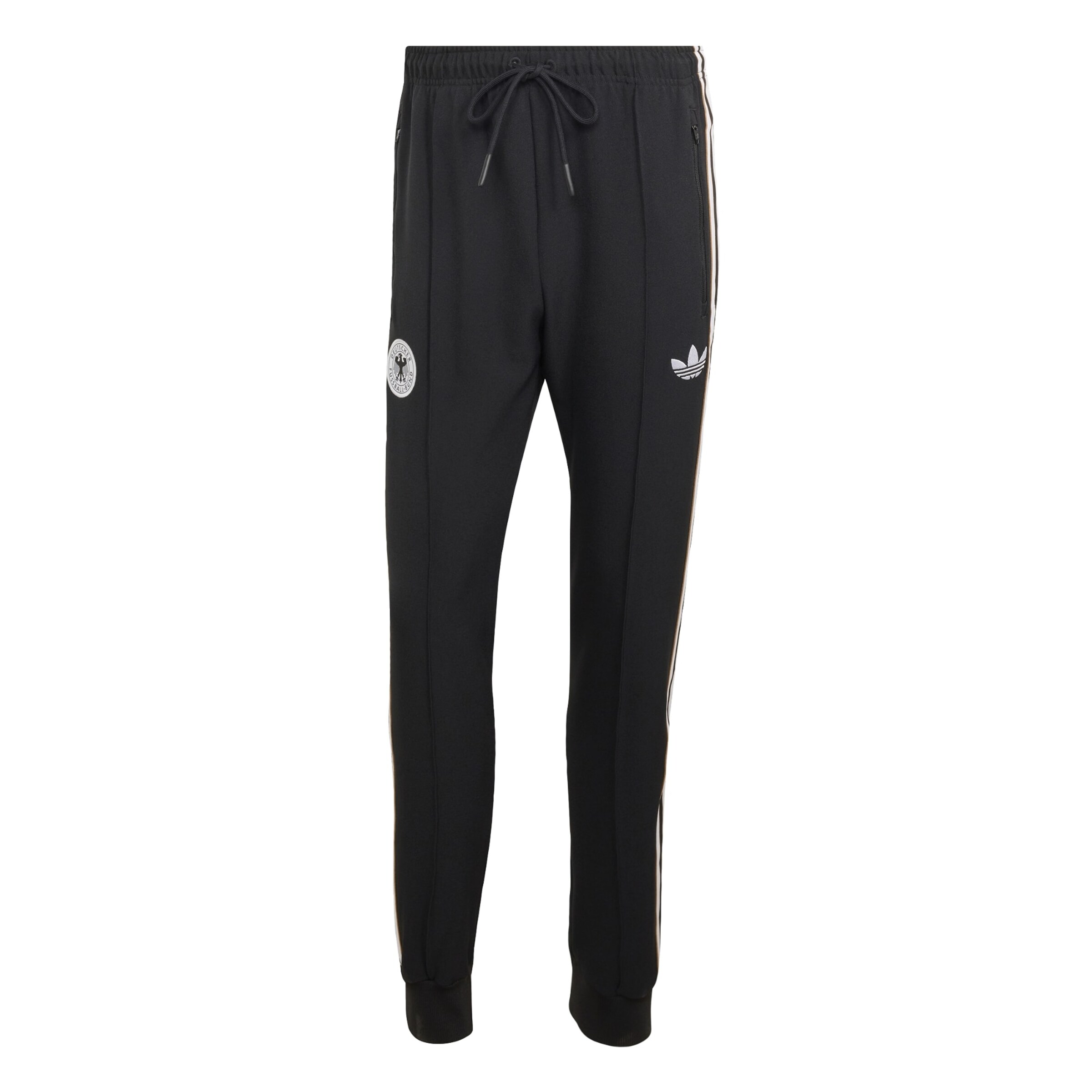 ADIDAS PERFORMANCE Slimfit Sporthose 'Deutschland 26' in Schwarz: Vorderseite