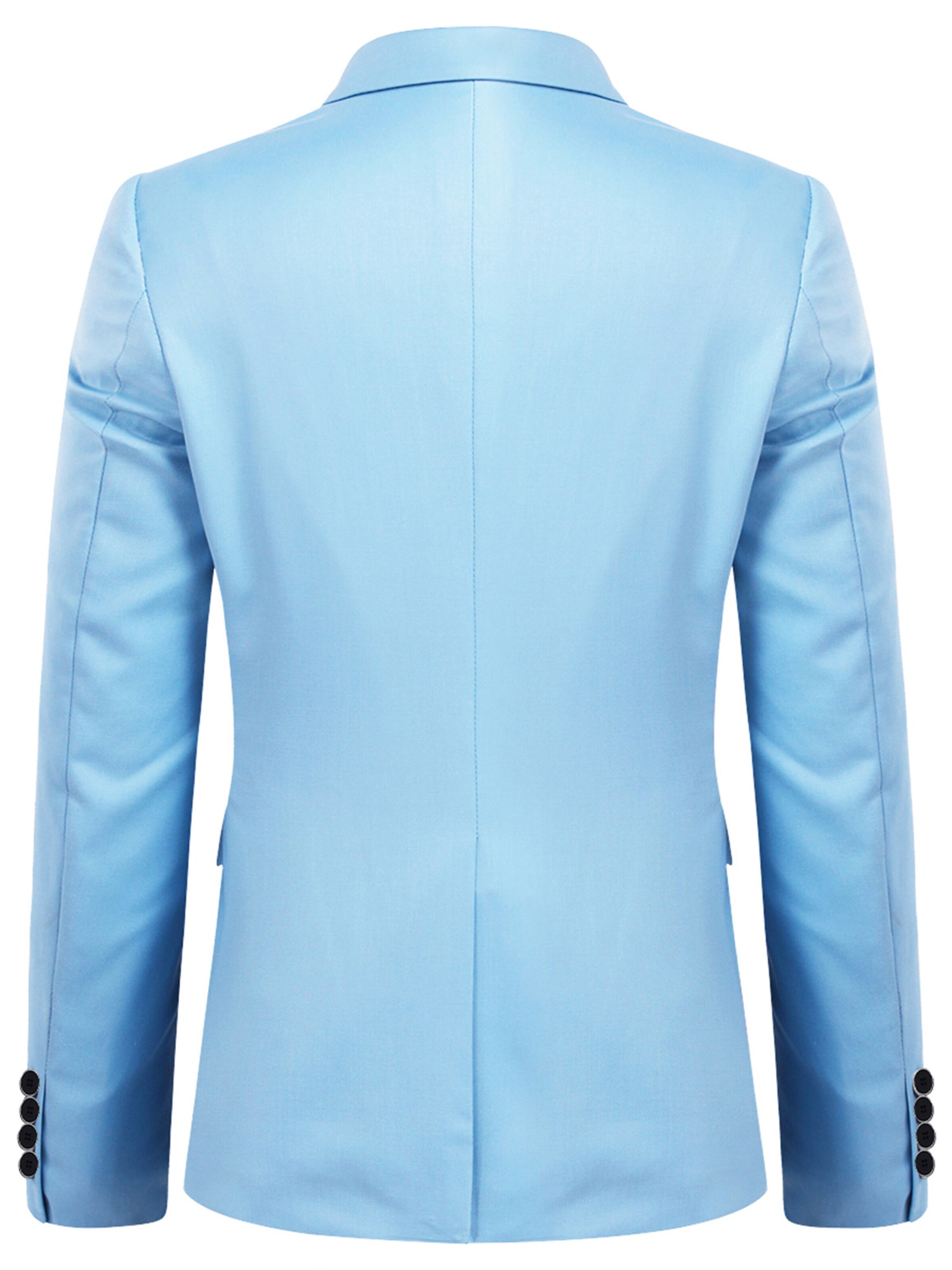 YOUTHUP Slim fit Suit Jacket 'Prägung' in Blue