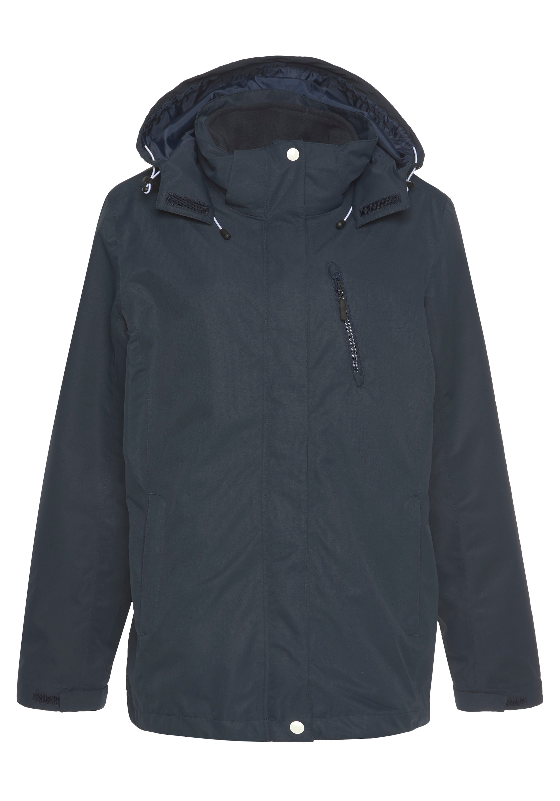 POLARINO Jacke in Blau: Vorderseite