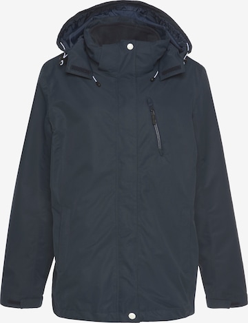 POLARINO Outdoor Jacket in Blue: front