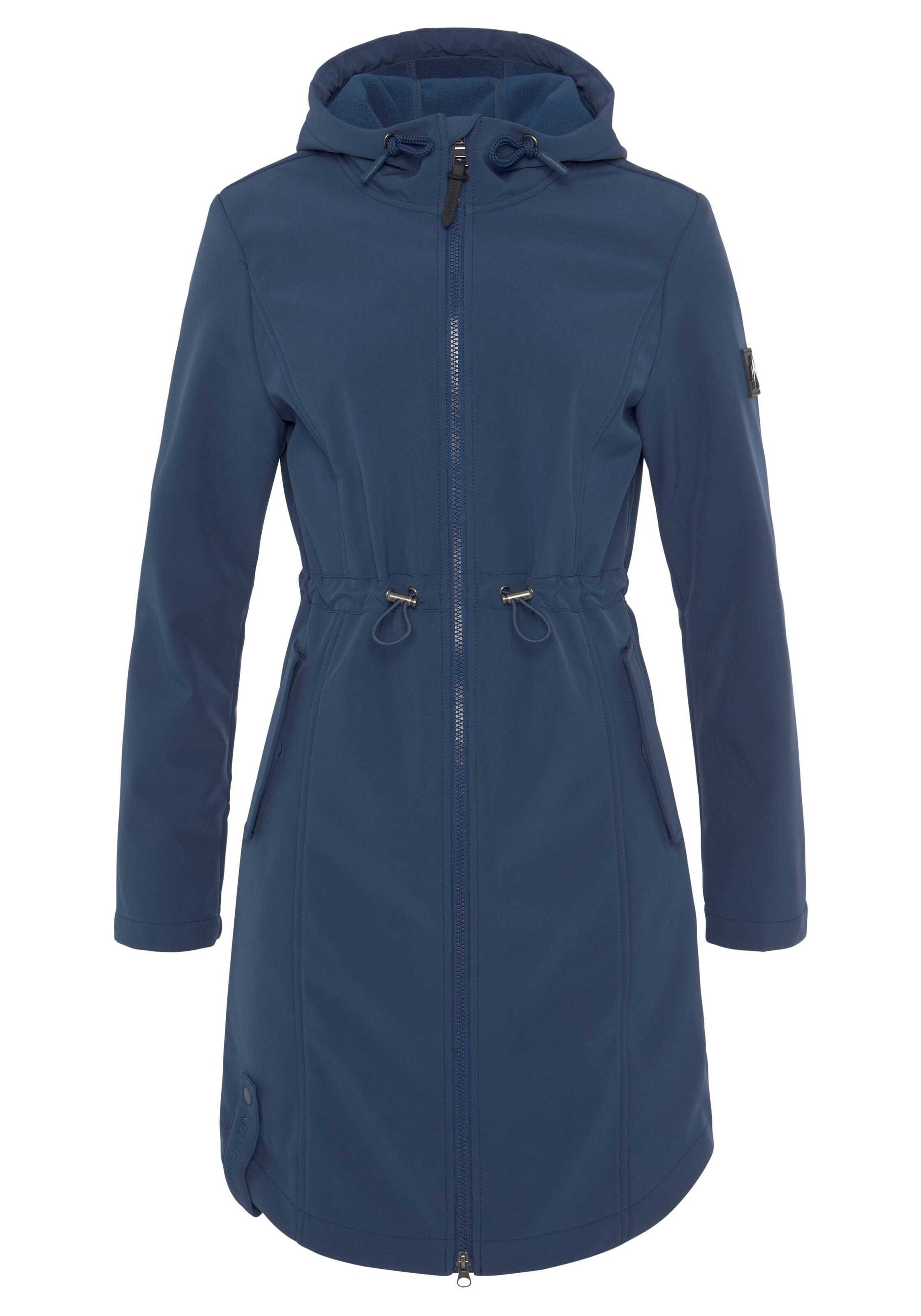 ALPENBLITZ Funktionsmantel in Blau: Vorderseite