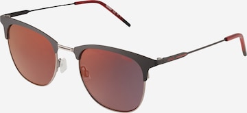 HUGO Red Слънчеви очила '1208/S' в черно: отпред
