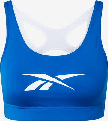Reebok Sports Bra in Blue: front