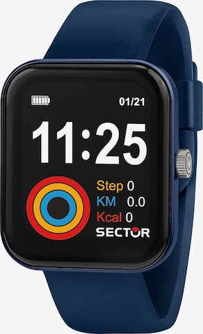 SECTOR Digital Watch in Blue: front