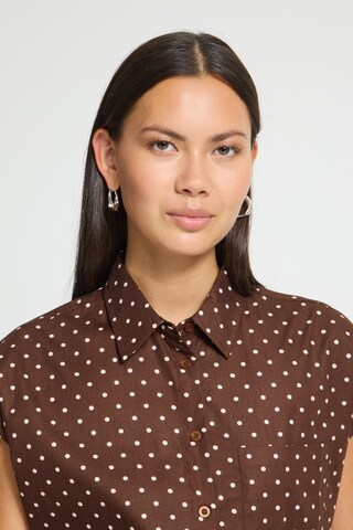 ICHI - Blusa en beige