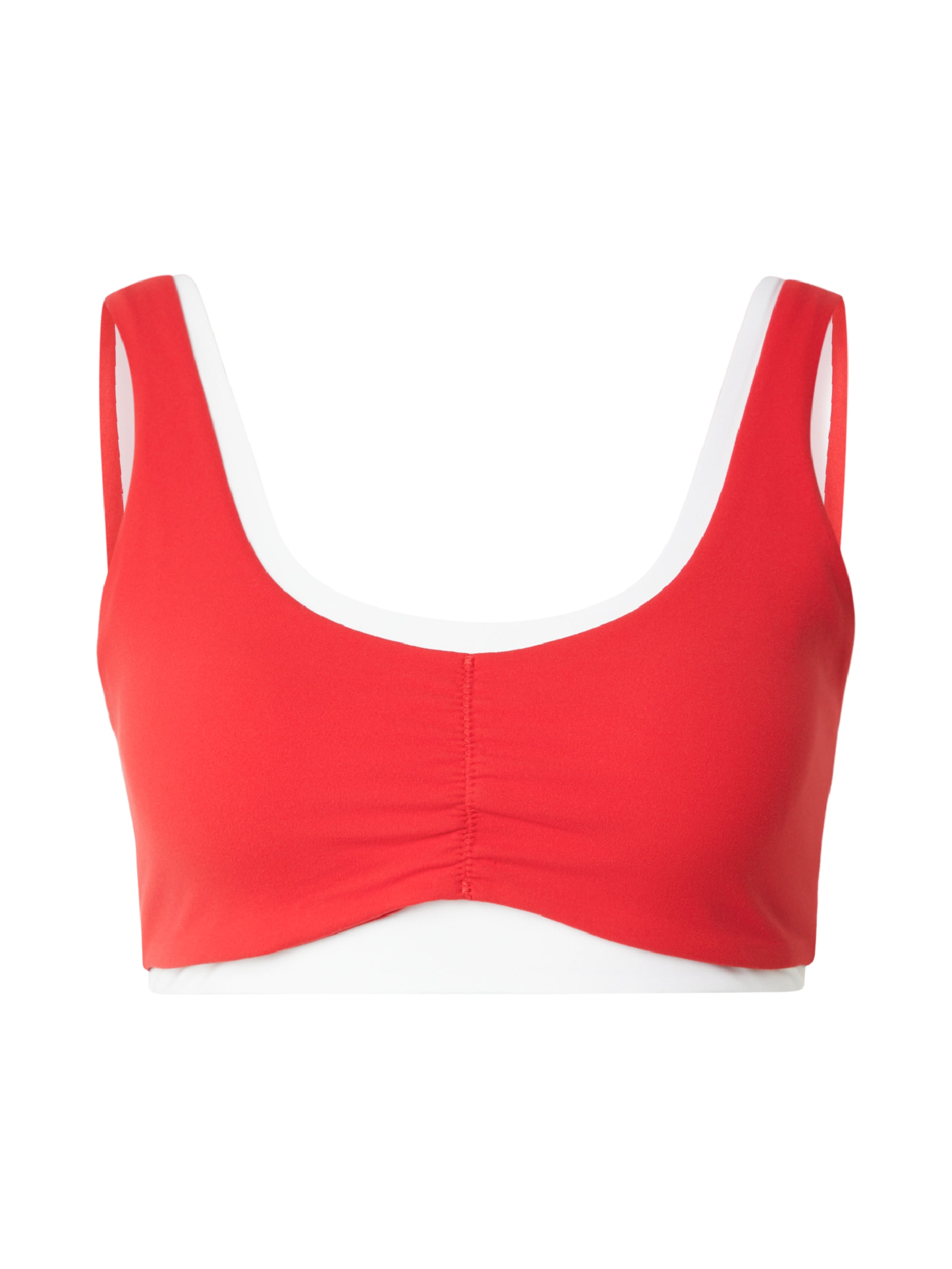 Abercrombie & Fitch Bustier BH in Rot: Vorderseite