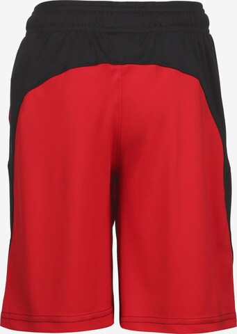 Regular Pantalon de sport 'SC30 Baseline' UNDER ARMOUR en rouge