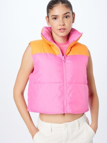 Gilet 'RICKY' di ONLY in arancione: frontale