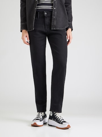 G-STAR Tapered Jeans 'Kate' i svart: framsida