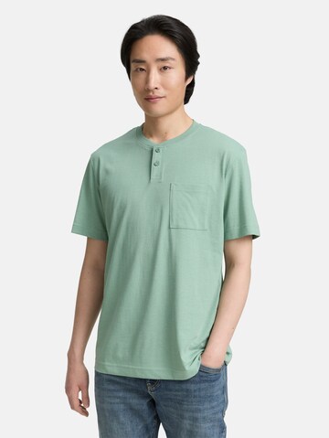 TOM TAILOR Shirt in Groen: voorkant