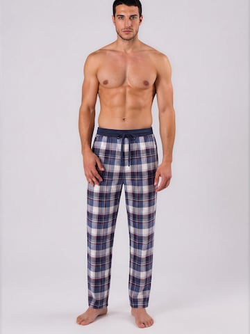 Pantalon de pyjama ' Classics ' Phil & Co. Berlin en bleu : devant