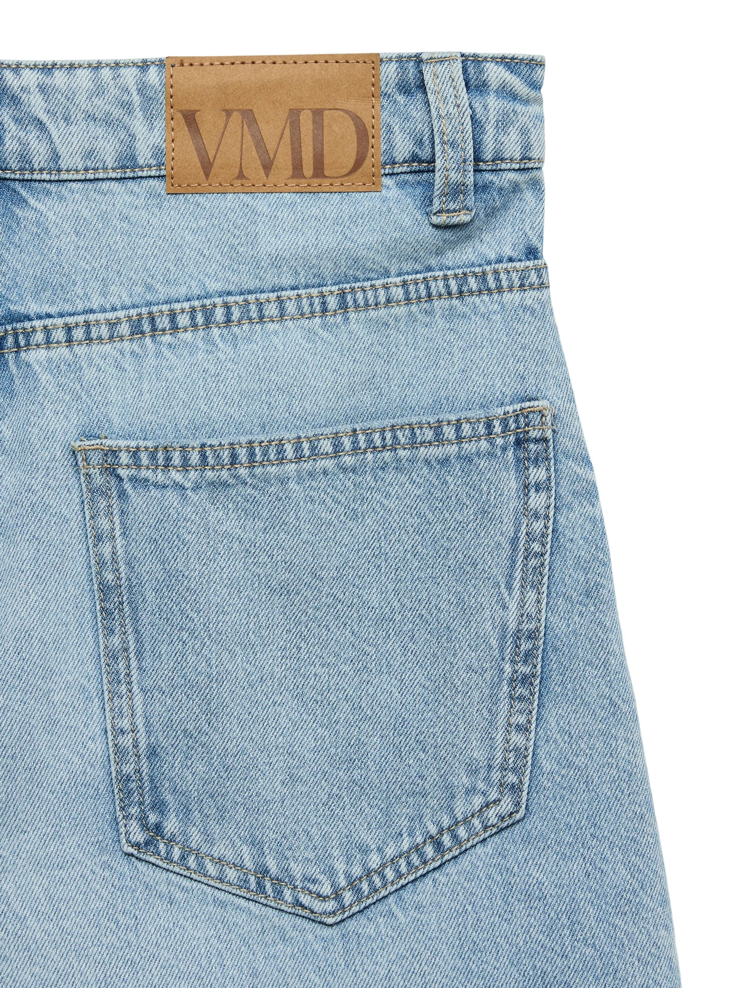 Vero Moda Petite - Barrel Vaquero 'VMESTELLE' en azul