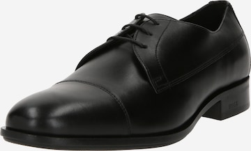 Chaussure à lacets 'Colby' BOSS Black en noir : devant