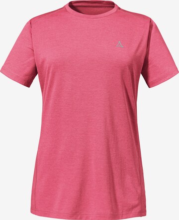 Schöffel Performance shirt 'Tauron' in Pink: front