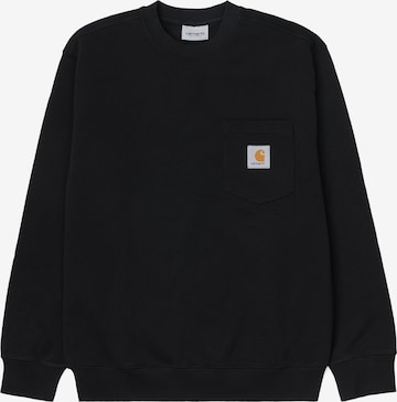 Sweat-shirt Carhartt WIP en noir : devant