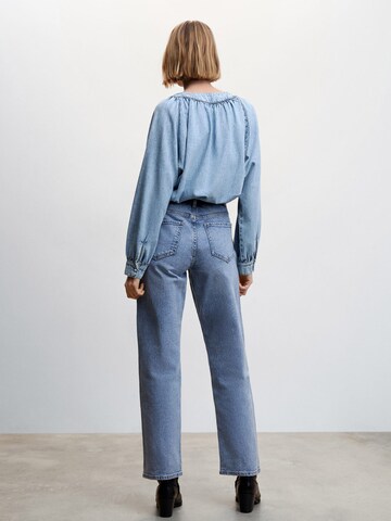 MANGO Blouse 'CLEO' in Blue