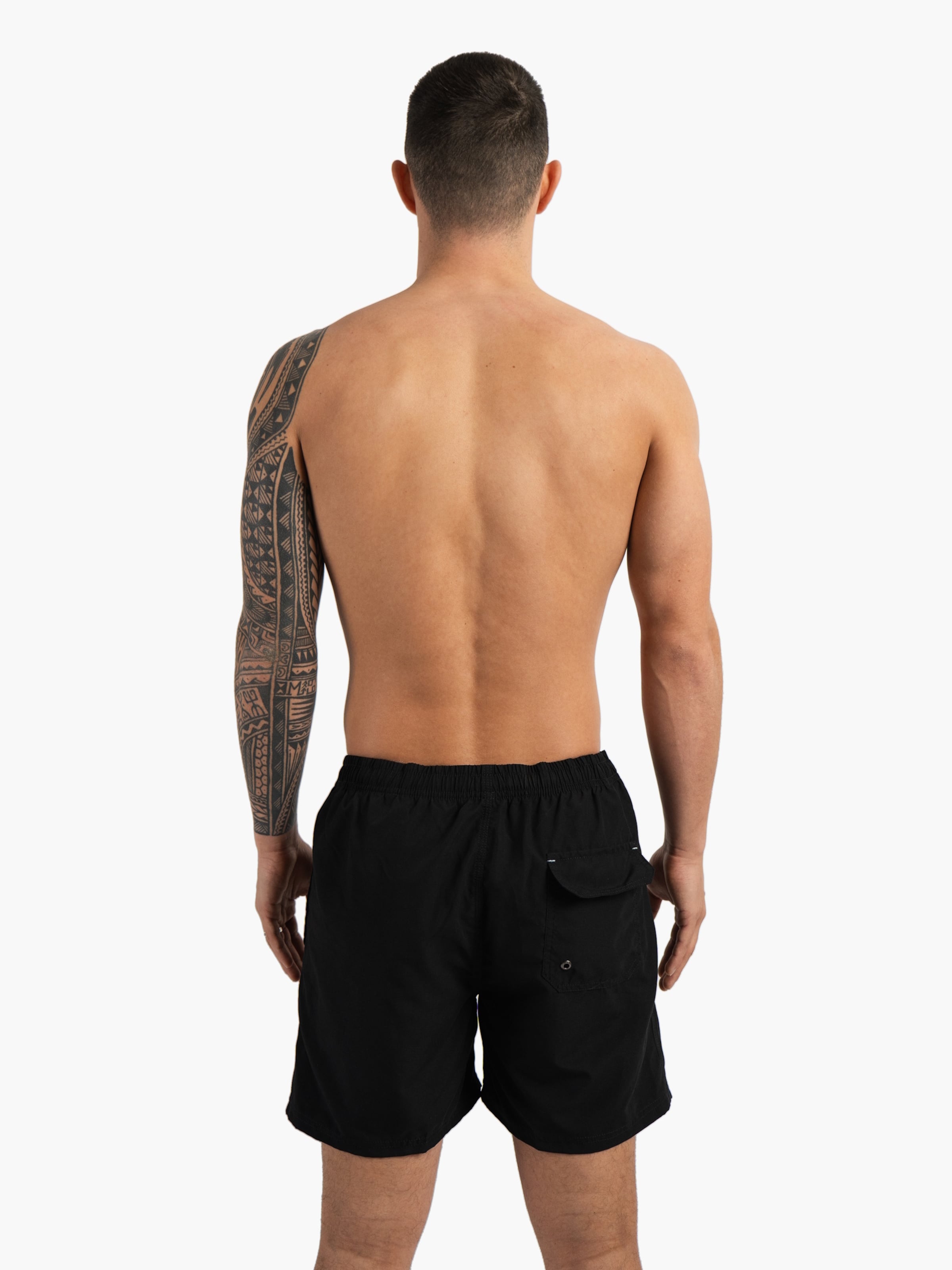 Shorts de bain Happy Shorts en noir